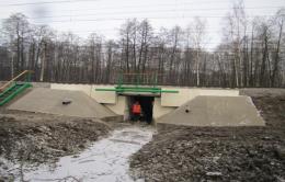 Капитальный ремонт ж.б. моста 97 км ПК9 I и II гл.пути участка Москва-Ожерелье.