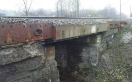 Капитальный ремонт ж.б. моста 26 км по I гл. пути участка Москва- Рига.